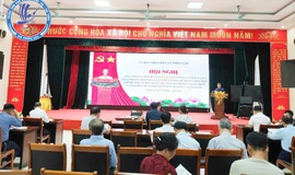 UBND xã Thiên Lộc tổ chức hội nghị triển khai Kế hoạch tổ chức các hoạt động kỷ niệm 78 năm ngày Thương binh - Liệt sỹ; Kế hoạch triển khai thực hiện chế độ trợ cấp hưu trí xã hội trên địa bàn xã.