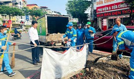 PHƯỜNG VĂN MIẾU- QUỐC TỬ GIÁM RA QUÂN CAO ĐIỂM TUYÊN TRUYỀN TRẬT TỰ VĂN MINH ĐÔ THỊ