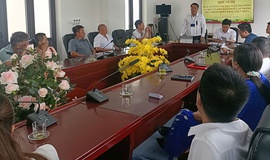 UBND xã Bình Minh tổ chức hội nghị bàn giải pháp tháo gỡ khó khăn trong công tác sản xuất nội đồng