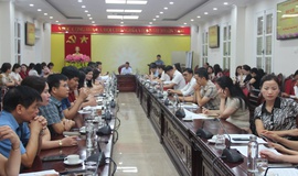 UBND xã Thạch Thất tổ chức hội nghị giao chỉ tiêu kinh tế- xã hội và dự toán Ngân sách Nhà nước năm 2025