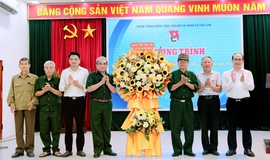 BCH Đoàn xã Thư Lâm trang trọng tổ chức Chương trình gặp mặt kỷ niệm 75 năm ngày truyền thống lực lượng TNXP Việt Nam.