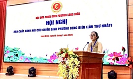 Hội nghị lần thứ nhất Ban chấp hành Hội CCB phường Long Biên