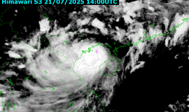Tin nhanh về bão số 3 (lúc 21 giờ ngày 21/07)