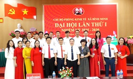 Chi bộ Phòng Kinh tế xã Bình Minh tổ chức Đại hội lần thứ nhất, nhiệm kỳ 2025-2030