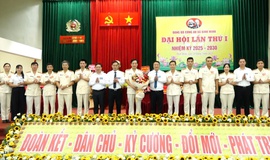 CÔNG AN XÃ BÌNH MINH TỔ CHỨC THÀNH CÔNG ĐẠI HỘI ĐẢNG BỘ LẦN THỨ I, NHIỆM KỲ 2025 – 2030