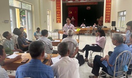 Phòng giao dịch NHCSXH Mỹ Đức: Đảm bảo giao dịch thông suốt sau sáp nhập đơn vị hành chính tại xã Mỹ Đức
