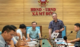 XÃ MỸ ĐỨC TẬP TRUNG ỨNG PHÓ VỚI THIÊN TAI VÀ CƠN BÃO SỐ 3 NĂM 2025