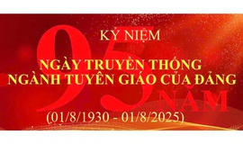 95 năm ngành Tuyên giáo của Đảng (01/8/1930 - 01/8/2025)