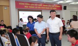NGÀY HỘI HIẾN MÁU VÌ CỘNG ĐỒNG – PHƯỜNG VIỆT HƯNG - TP HÀ NỘI