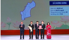 Xã Chương Dương: Những thông tin chi tiết sau sắp xếp