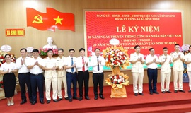 Xã Bình Minh tổ chức kỷ niệm 80 năm ngày truyền thống Công an Nhân dân và 20 năm Ngày hội Toàn dân bảo vệ an ninh Tổ Quốc