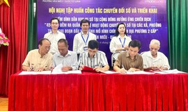 PHƯỜNG VĂN MIẾU- QUỐC TỬ GIÁM THÀNH LẬP 103 TỔ CHUYỂN ĐỔI SỐ CỘNG ĐỒNG 