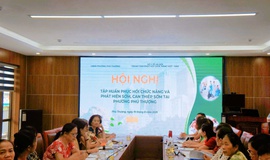HỘI NGHỊ TẬP HUẤN PHỤC HỒI CHỨC NĂNG DỰA VÀO CỘNG ĐỒNG VÀ PHÁT HIỆN SỚM, CAN THIỆP SỚM NĂM 2025
