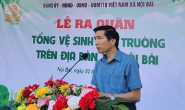 XÃ NỘI BÀI RA QUÂN TỔNG VỆ SINH MÔI TRƯỜNG