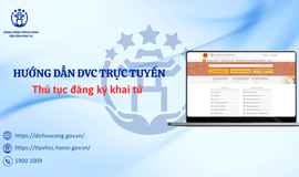 Hướng dẫn công dân thực hiện thủ tục 