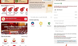 Người dân phường Định Công đăng ký thành công việc nhận quà nhân dịp Tết độc lập qua tài khoản an sinh xã hội