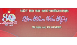 Chương trình Liên hoan Văn nghệ chào mừng 80 năm Cách mạng Tháng Tám và Quốc khánh 2/9