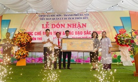 LỄ ĐÓN PHỤC HỒI SẮC PHONG ĐỀN BẾN