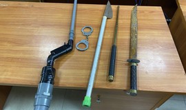 CÔNG AN XÃ BÌNH MINH TĂNG CƯỜNG VẬN ĐỘNG THU HỒI VŨ KHÍ, VẬT LIỆU NỔ, CÔNG CỤ HỖ TRỢ