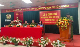 LỄ CÔNG BỐ QUYẾT ĐỊNH ĐẶC XÁ NĂM 2025 TẠI TRẠI TẠM GIAM T16