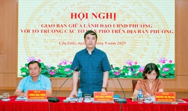 Phường Cầu Giấy quyết tâm hoàn thành xuất sắc nhiệm vụ trọng tâm trong quý IV