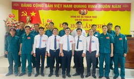 Bổ nhiệm Chính trị viên, Chính trị viên phó Ban Chỉ huy quân sự cấp xã thuộc Bộ Tư lệnh Thủ đô Hà Nội