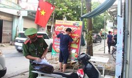 Xã Thạch Thất thực hiện văn minh đô thị và triển khai các biện pháp quản lý, giải toả các hoạt động kinh doanh tự phát trên địa bàn 