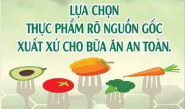 CHUNG TAY ĐẢM BẢO AN TOÀN THỰC PHẨM TRONG VÀ XUNG QUANH TRƯỜNG HỌC