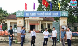 CHỦ TỊCH UBND XÃ HƯNG ĐẠO KIỂM TRA CÔNG TÁC BẢO VỆ MÔI TRƯỜNG TẠI LÀNG NGHỀ THÔN 12