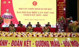 Đại hội đại biểu Hội CCB xã Mỹ Đức lần thứ VIII, nhiệm kỳ 2025 – 2030 đặt mục tiêu chuyển đổi số, xây dựng Hội vững mạnh toàn diện