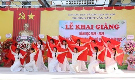 Lễ Khai giảng năm học mới tại các trường học trên địa bàn xã Hồng Vân
