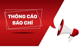 Thông cáo về việc tiếp nhận 100% hồ sơ thủ tục hành chính bằng hình thức trực tuyến