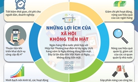 LỢI ÍCH CỦA VIỆC ĐẨY MẠNH KHÔNG DÙNG TIỀN MẶT