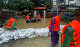 Chủ động ứng phó với mưa lũ, sự cố đê điều do ảnh hưởng của vùng áp thấp cơn bão số 7