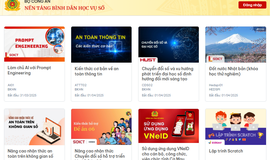 HƯỚNG DẪN HỌC TẬP VỚI NỀN TẢNG BÌNH DÂN HỌC VỤ SỐ