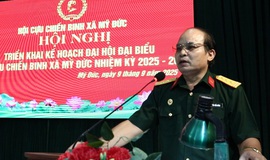 Hội Cựu chiến binh xã Mỹ Đức triển khai kế hoạch Đại hội đại biểu Hội cựu chiến binh xã lần thứ VIII, nhiệm kỳ 2025-2030