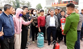 Xã Bình Minh: Tập huấn công tác Phòng cháy chữa cháy 