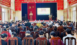 THƯỜNG TRỰC ĐẢNG ỦY XÃ LÀM VIỆC VỚI CÁC THÔN VỀ NHIỆM VỤ NĂM 2026
