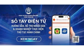 Giới thiệu Sổ tay điện tử hướng dẫn thủ tục hành chính của thành phố Hà Nội