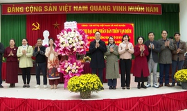 Hội nghị Đại biểu Nhân dân thôn Vạn Điểm bàn xây dựng đời sống văn hóa cơ sở năm 2026 và lắng nghe Nhân dân nói