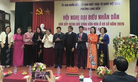 Tổ dân phố số 30, phường Long Biên tổ chức thành công hội nghị đại biểu Nhân dân phường