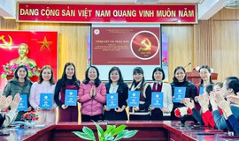 Trường Mầm non trao giải tổng kết cuộc thi tìm hiểu Nghị quyết Đại hội đại biểu Đảng bộ thành phố Hà Nội lần thứ XVIII, nhiệm kỳ 2025 - 2030;