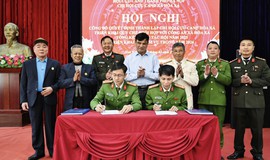 CÔNG BỐ THÀNH LẬP CHI HỘI CỰU CAND XÃ HÒA XÁ, TRIỂN KHAI QUY CHẾ PHỐI HỢP VÀ TỔNG KẾT CÔNG TÁC HỘI NĂM 2025