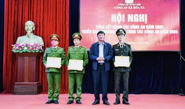 CÔNG AN XÃ HOÀ XÁ TỔNG KẾT CÔNG TÁC CÔNG AN NĂM 2025, TRIỂN KHAI NHIỆM VỤ CÔNG TÁC NĂM 2026