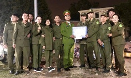 Công an xã Bình Minh đảm bảo tuyệt đối an ninh, an toàn đêm giao thừa Tết nguyên đán Bính Ngọ 2026