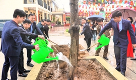 Hòa Xá phát động “Tết trồng cây đời đời nhớ ơn Bác Hồ” Xuân Bính Ngọ 2026