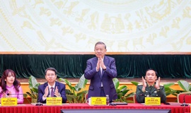 Tổng Bí thư Tô Lâm dự Hội nghị tiếp xúc giữa cử tri với người ứng cử Đại biểu Quốc hội