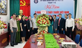 TRẠM Y TẾ XÃ HÒA XÁ TỔ CHỨC LỄ KỶ NIỆM 71 NĂM NGÀY THẦY THUỐC VIỆT NAM (27/02/1955 – 27/02/2026)