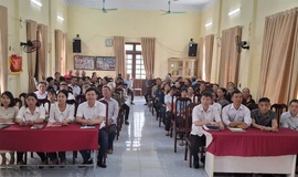 MTTQ VIỆT NAM XÃ HÒA XÁ TỔ CHỨC HỘI NGHỊ TIẾP XÚC CỬ TRI PHỤC VỤ VẬN ĐỘNG BẦU CỬ ĐẠI BIỂU HĐND XÃ KHÓA II, NHIỆM KỲ 2026–2031