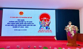 Phường Bồ Đề tập huấn hướng dẫn nghiệp vụ tổ chức bầu cử Đại biểu Quốc hội khóa XVI và đại biểu HĐND các cấp nhiệm kỳ 2026-2031.